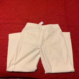 Loft wide leg crop pant NWT